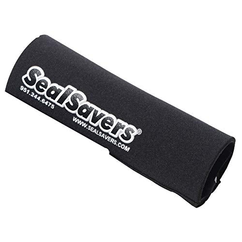 Seal Savers Zip-On Fork Covers 44-50mm Fork Tube, Short Black for KTM 450 SX-F Factory Edition 2012-2018