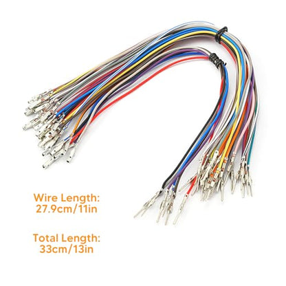WSays 12" Handlebar Wiring Extension Harness Fit 12"-16'' Handlebar Compatible with Harley Touring Street Electra Glide Road King 2007-2013, Fit FLTR/I, FLTRX 2007-2009 Tri Glide FLHTCUTG 2009-2013 - style: Fit 14'' 16'' Handlebar