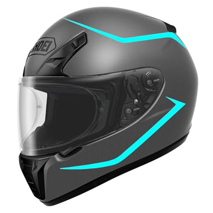 Awonderful Motorcycle Fairing Sticker Decal, Reflective Vinyl Decal with Strong Stickiness for Kawasaki Ninja400 H2 H2SX,4 Pcs Per Set (Sky Blue) - color: Sky Blue