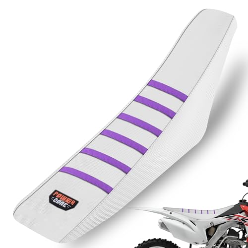 Dirt Bike Seat Cover White - Universial Motorcycle Seat Cover for Dirt Bike - Motorcycle Motorcross Enduro Seat Covers Cushions (Purple) - color: Purple