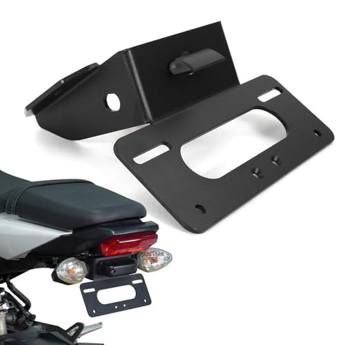 Motorcycle Fender Eliminator Fit for Grom MSX125 2017-2020 License Plate Bracket Tail Tidy with LED Light