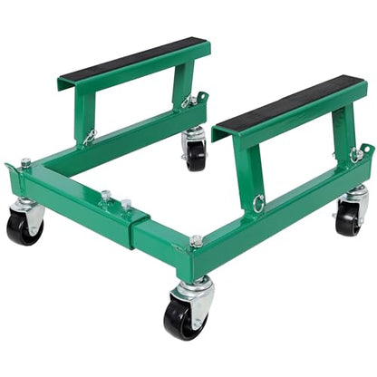 1500lbs ATV Motorcycle Engine Cradle Dolly - Heavy Duty Maintenance Stand | Roll your heavy bike or ATV anywhere with ease—saves your back, protects your frame, and tucks away compactly when not in use