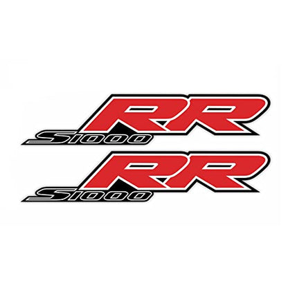Awonderful Motorcycle S1000RR Fairing Decal Sticker for S1000RR 2009-2014 - Fairing Side Section Decal Sticker (Red and Black) - color: Red and Black