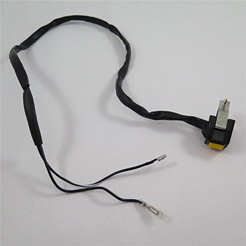 SEMT- Universal Yellow 7/8" Handlebar Starter/Kill Cut Off Stop Switch Push Button Compatible With Motorcycles ATVs Scooters Snowmobiles [B074MJSBH8]