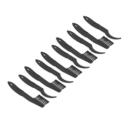 Bike Chain Brush Set Heavy Duty Nylon for Quick Deep Cleaning of Chains and Gearboxes Mountain Motorcycle Maintenance Kit 5 Pack