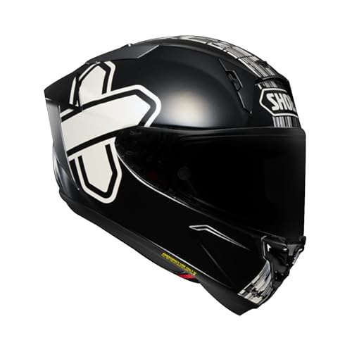 Shoei RF1400 X15 Helmet Visor Replacement Shield, Anti-Fog Sun Shield Accessory Compatible with RF-1400, X15, CWR-2, Z8, X-SPR PRO(Dark black) - color: Dark Black