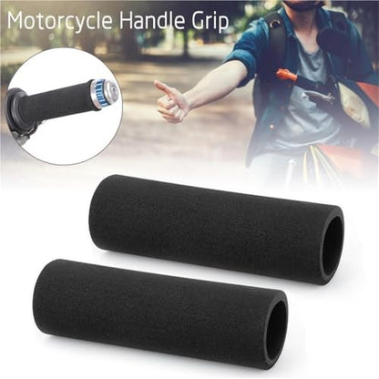 Rubber Handlebar Grip Motorcycle Handlebar Grip Sleeve Foam Anti Slip Vibration for TDM 850 550 for Tracer 700 Gts 300 - color: 26-30mm