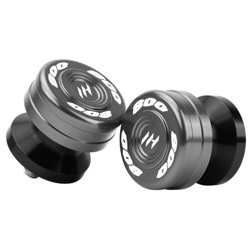 Motorcycle M8 Swingarm Spools Slider For V-Strom 800DE (DL 800DE) 2023-2025 V-Strom 800DE Adventure 2023-2025 Swing Arm Spool Slider Stand Screws Accessories (Gray) - color: Gray