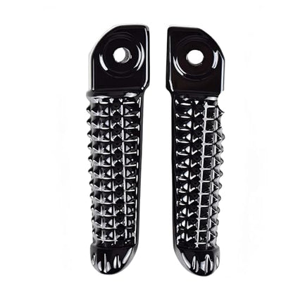 Yamaha Motorcycles Footrests Rear Foot Pegs For Yamaha YZF R1 2002-2014 and Yamaha YZF R6 2003-2017; Black - color: Black-Rear
