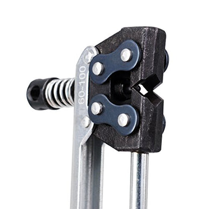 #60-100 Roller Chain Breaker Splitter Detacher Cutter Tool for 60 80 100 12B 16B 20B C2040 C2042 C2050 C2052 A2040 A2050 Roller Chain Fit for Motorcycle Bicycle Go Kart ATV Chains Replacing