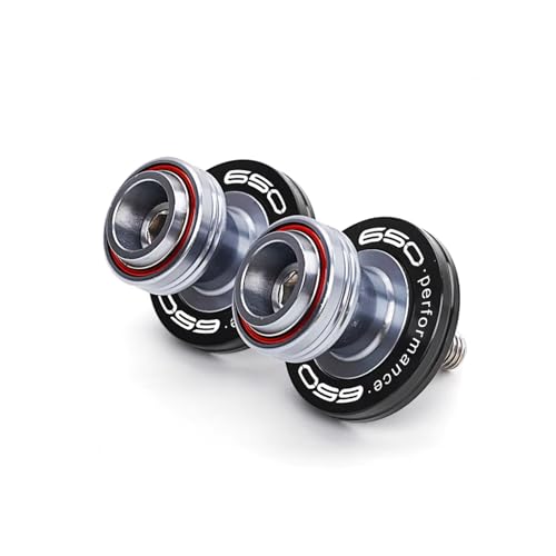 Motorcycle CNC M8 Rear Slider Stand Screw Swingarm Spools accessories, For Z900 Z900RS Z800 Z650 Z650RS 2023 2024 (Red-650) - color: Red-650