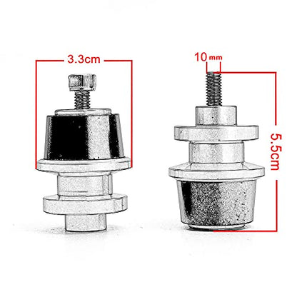 Compatible with SVARTPILEN 801 2025 2024 VITPILEN 801 CNC M10 Motorcycle Swingarm Spools Sliders Rear Stand Screws