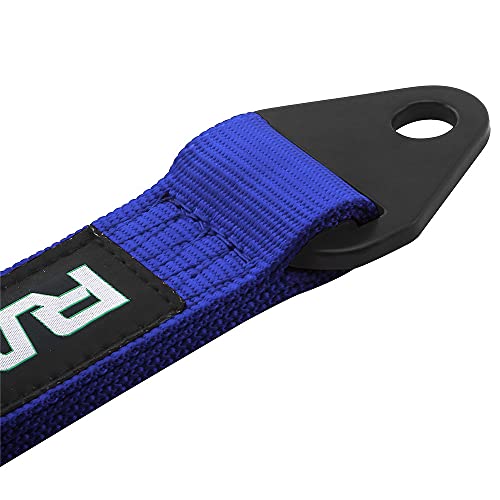RASTP Limit Strap, Premium Quad Wrap Limit Strap Car Hauler Axle Straps Truck Wrecker Wheel Tie Down Strap with 10,000 Lb Webbing Strength (16 Inch,Blue) - color: Blue, size: 16 Inch