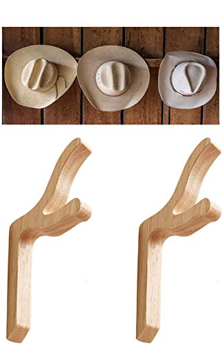 Hat Holder, Cowboy Hat Holder, Wall Mount Hat Rack, Motorcycle Helmet Holder, Cowboy Hat Rack, Hat Organizer, Hat Wall Mount, Hard Hats Hook, Cowboy Hat Display & Storage Hanger - No Hat, 2-Pcs