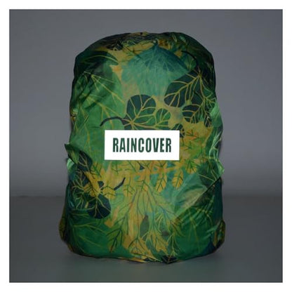 Backpack Rain Cover Covers Waterproof Backpacks 20L-50L Lightweight Bag Rain Cover Reflective Design for Camping Cycling Night Safety - color: Green03-M(26L-40L)