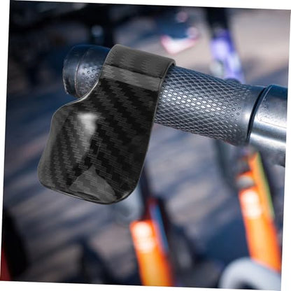 Motorcycle Throttle Assist Grip Carbon Fiber Twist Handlebar Control for Scooters and Electric Bikes Universal Throttle Controller for Enhanced Riding Comfort