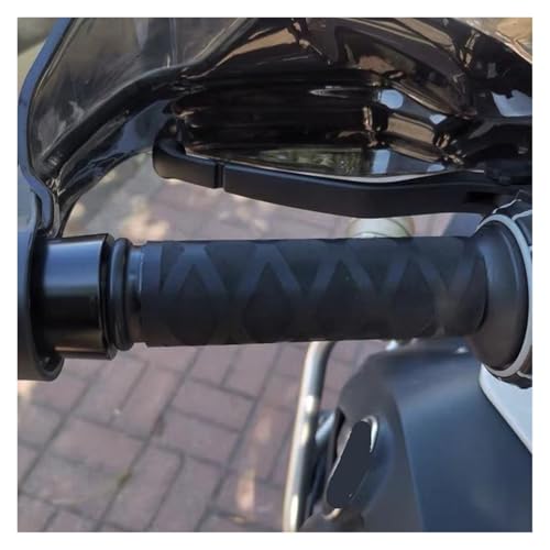 Universal Motorcycle Heat Shrink Sleeve Handlebar Covers Rubber Shrinkable Handlebar Grip Glove Non Slip Waterproof Handlebars Grips - color: Black brake sleeve