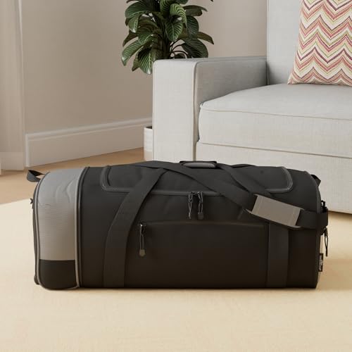 Travelers Club 32" Midgard Expandable Rolling Travel Bag - color: Black