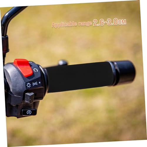 2pcs Motorcycle Handlebar Hand Grips Covers Foam for Handlebar Sleeves Non-Slip Comfortable Waterproof Bike Accessories