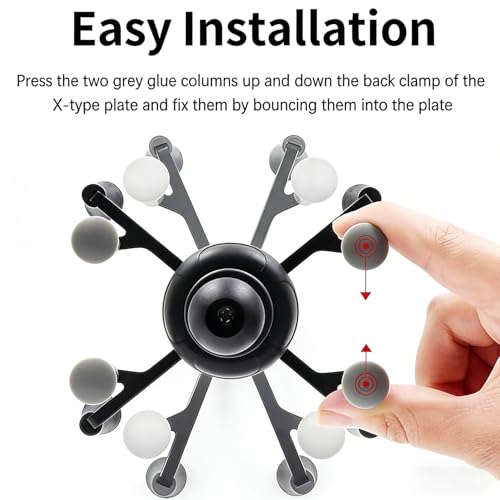 Strg Phone Mount with Rail Base for Rails 0.75'' to 0.9'' in Diameter, Universal Handlebar & Rail Phone Mount for Motorcycles, Bikes, Kayaks & Bars - size: for Rails 0.75'' to 0.9'' in Diameter