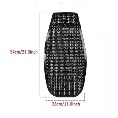Upgraded Motorcycle Seat Cover - Thermal Insulation Pad + Quick-Detach Buckles for Hot Weather Seats Pad Parts