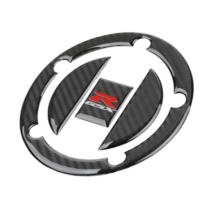 Motorcycle Tank Pad Fit for Suzuki GSXR600 GSXR750 GSXR1000 Anti Slip Carbon Fiber Pattern Fuel Tank Sticker Motorcycle Gas Tank Pad Protector (11BK) - size: 11BK