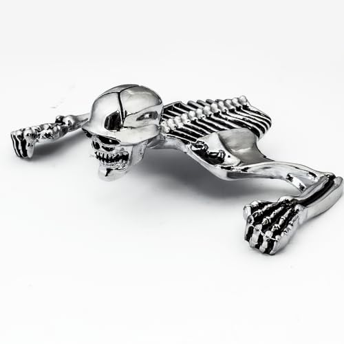 Eagle Lights SKULLRIDER Headlight and Fender Skull Figurehead for HD and Indian Motorcycles (Large) - size: Large