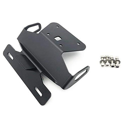 Fit For Kawasaki Ninja 300 250 Z250 Z300 Rear Tail Tidy License Plate Holder Lights Fender Eliminator Bracket 2013 2014 2015 2016 2017 2018 With LED Tail Light Compatible OEM Turn Signal