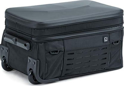 Kuryakyn 5216 XKursion XW Porter Trunk Bag, Weather Resistant Motorcycle Travel Bag: Rolling Carry On Luggage, Black