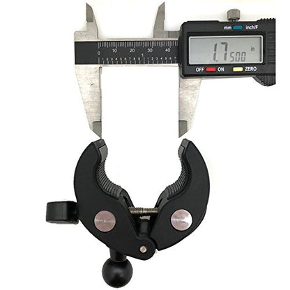Heavy Duty Bike Motorcycle Clamp Mount Holder for Garmin DriveSmart 5 5LMT EX 50 51 51EX 55 55 55 60 60LMT 61 61 61 65 65LMT 7 7LMT 7LMT-S 70 70LMT 71 71EX GPS