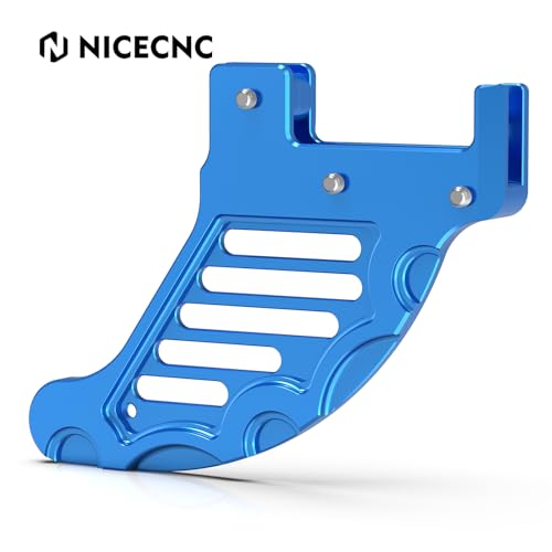 NICECNC Blue Rear Brake Disc Shield Protector Compatible with Husaberg TE/FE 250-570 allshippage 2009-2014 See Fitment - color: Blue
