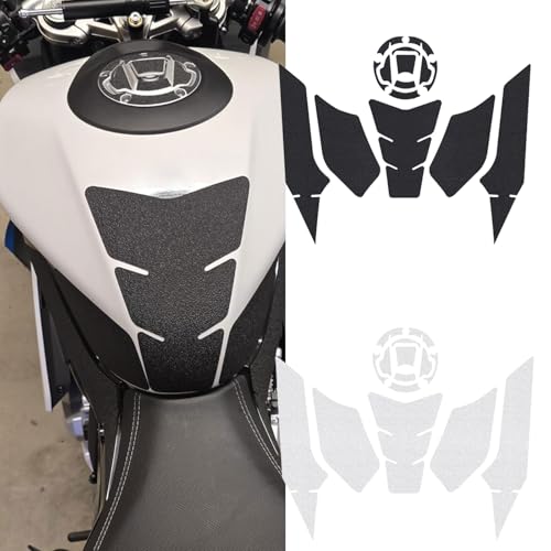 Compatible with C&F&Motor 675SR-R 675SR R 675Sr-r Accessories 2024 Motorcycle Tank Pad Decal Side Gas Knee Grip Protective Sticker Protector Anti-Skid Sticker (Clear) - color: Clear