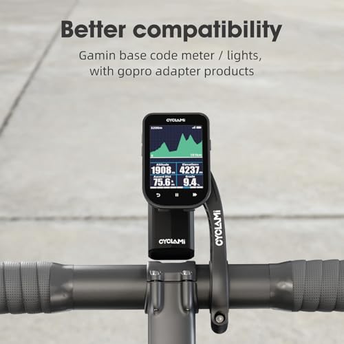 Out Front Mount Compatible with Garmin Edge GPS Bike Computer, XOSS G/G+, iGPSPORT Cycling Handlebar 1.25’’-1.5’’/ 31.8-35mm (S2) - style: S2