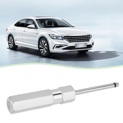 2Pcs Car Tire Valve Core Removal Tool Valve Stem Removal Adsorbable Bottom Core Puller Compatible with Schrader Valve Core(11cm Length)