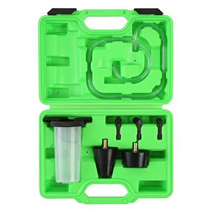 OEMTOOLS 27311 Power Steering and Brake Bleeder Kit, Removes Air from Fluid Lines After Repairs, Vacuum Adapter Kit for Reservoir Bleeding, Compatible with Most Pumps and Systems - style: Power Steering Bleeder Kit