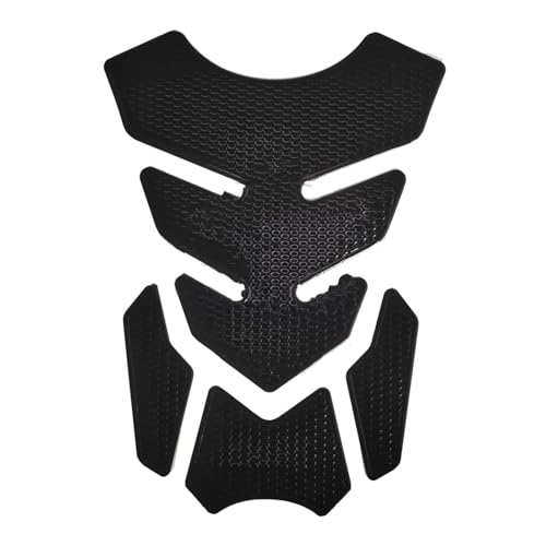 Motorcycle Tank Pad Sticker for K&awasaki ZXR400 ZRX400 ZZR400 ZX6R ZX9R ZX10R Z1000 Z750 Cool Motorcycle Decal Gas Oil Fuel Tank Pad Protector Sticker Case Oil Tank Tank Grip Decals (Color : Black) - color: Black