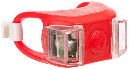 Bright Eyes Silicone Bike Tail Light Rear Safety LED Lights (Red) - color: Red Single