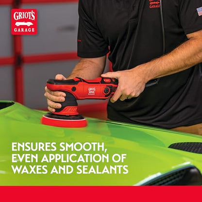 Griot's Garage 12216 5.5" Red Foam Waxing Pads (Set of 6) - style: 5.5" Pads (Set of 6)