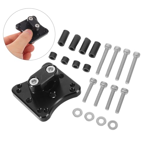 Motorcycle GPS Navigation Bracket 12mm Handlebar Clamp Mount for Riding Navigation Devices Compatible with Amp Setting Dark Color