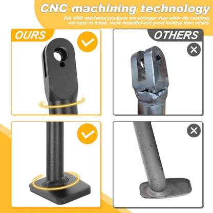 0-4'' Motorcycle Adjustable Kickstand Side Stand Fit for CRF250L 12-20/CRF300L 21-25/CRF300L Rally 22-25/CRFL300LS 23-25/CRF250L Rally 18-21