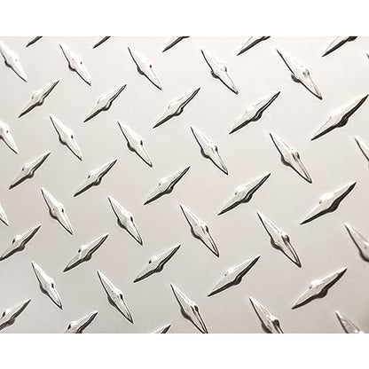 Extreme Max 3005.5272 Hinged Aluminum Trailer Door Slider Plate - 68", Silver - size: 68" x 12"