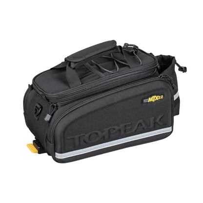 Topeak MTX TrunkBag - Rear Bicycle Bag - Spacious Storage and Easy Mounting - style: No Panniers, Expandable Top
