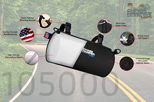 Chase Harper USA - Ruckus Value Pack - 5000LS Under The Seat Bag and 105000 Barrel Bag Combo - Compatible with All Ruckus Model Years With Lowered Frames – Red - color: Red, size: Low Frame Fit, style: Barrel Bag Combo