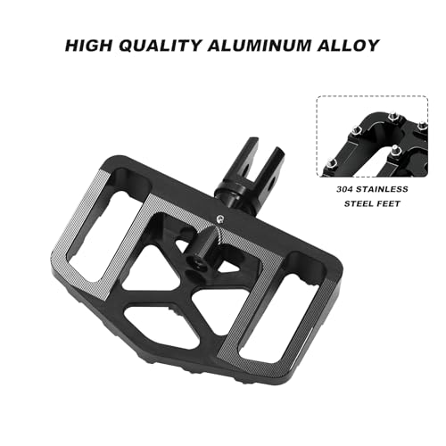Motorcycle Foot Pegs Softail Rider Driver Footpeg compatible with Harley Davidson FXBB FXLR FXLRS FXLRST FXST FLSB FXBR FXBRS Sportster S RH1250S
