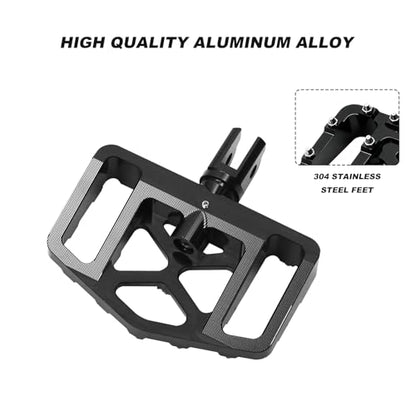 Motorcycle Foot Pegs Softail Rider Driver Footpeg compatible with Harley Davidson FXBB FXLR FXLRS FXLRST FXST FLSB FXBR FXBRS Sportster S RH1250S