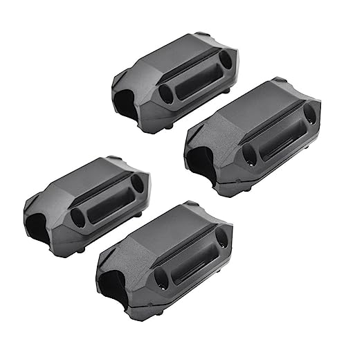 4pcs Motorcycle Crash Bar Sliders, Motorcycle Engine Guard Bumper Protection Decorative Block 25mm Frame Slider Universal for Motorcycles Crash Bar