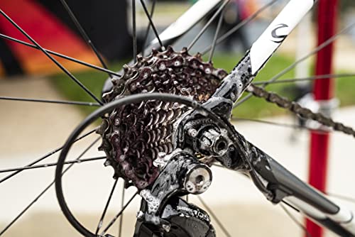 SILCA Ultimate Brake and Drivetrain Cleaner for Bicycles, best for disc brakes chains and cassette, 16 ounce spray bottle, purple foam encapsulates grit and grime - style: Step 1: DETOX - Brake and Drivetrain cleaner