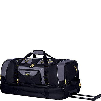 TPRC Sierra Madre Duffel Bag, Black, 30" Rolling - size: 30-Inch