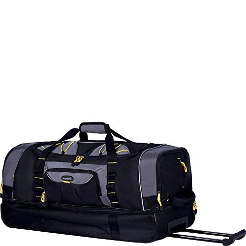 TPRC Sierra Madre Duffel Bag, Black, 30" Rolling - size: 30-Inch