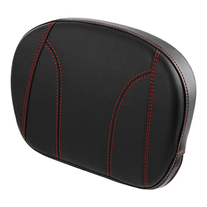 TCMT Detachable Sissy Bar Backrest Pad Fits For Harley 1997-2023 Touring Road King 2018-2023 Softail Slim FLSL Low Rider FXLR - color: Style K